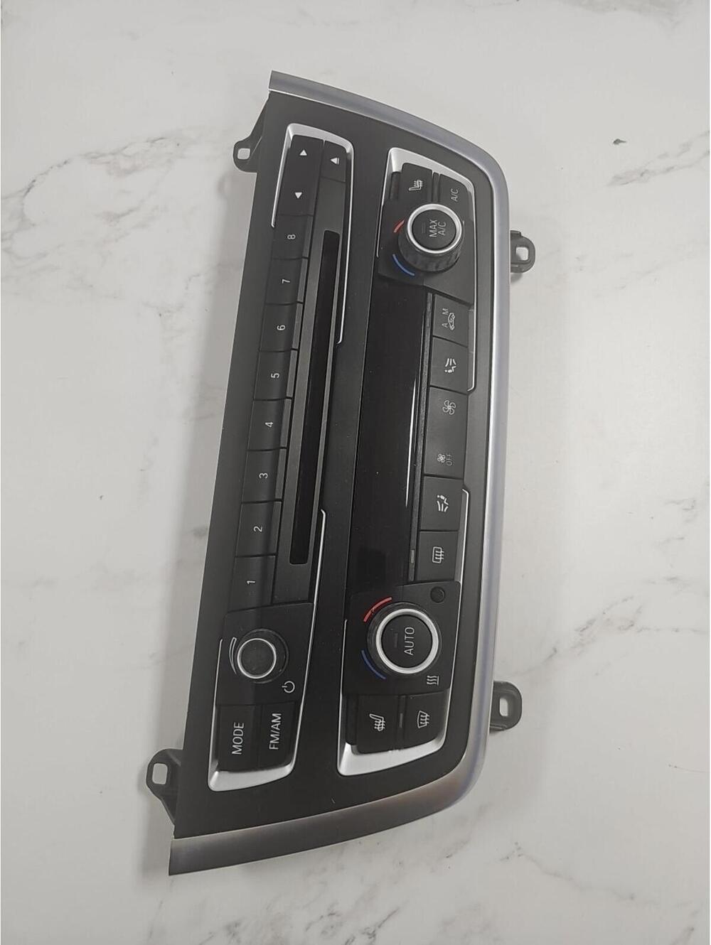 GENUINE BMW SET, A/C HEATER CONTROL UNIT & RADIO CONTROL SWITCH, 6131 9363497-02